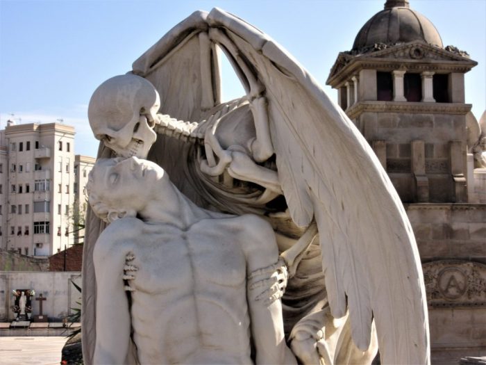 The Sculpture of the Kiss of Death