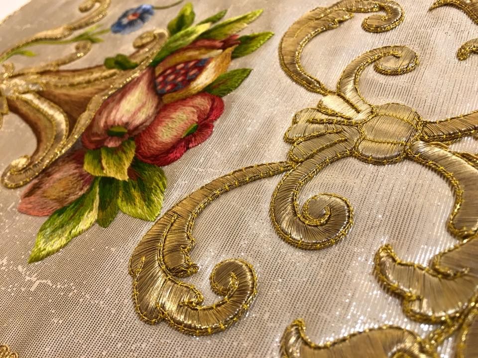 Easter Gold Embroidery